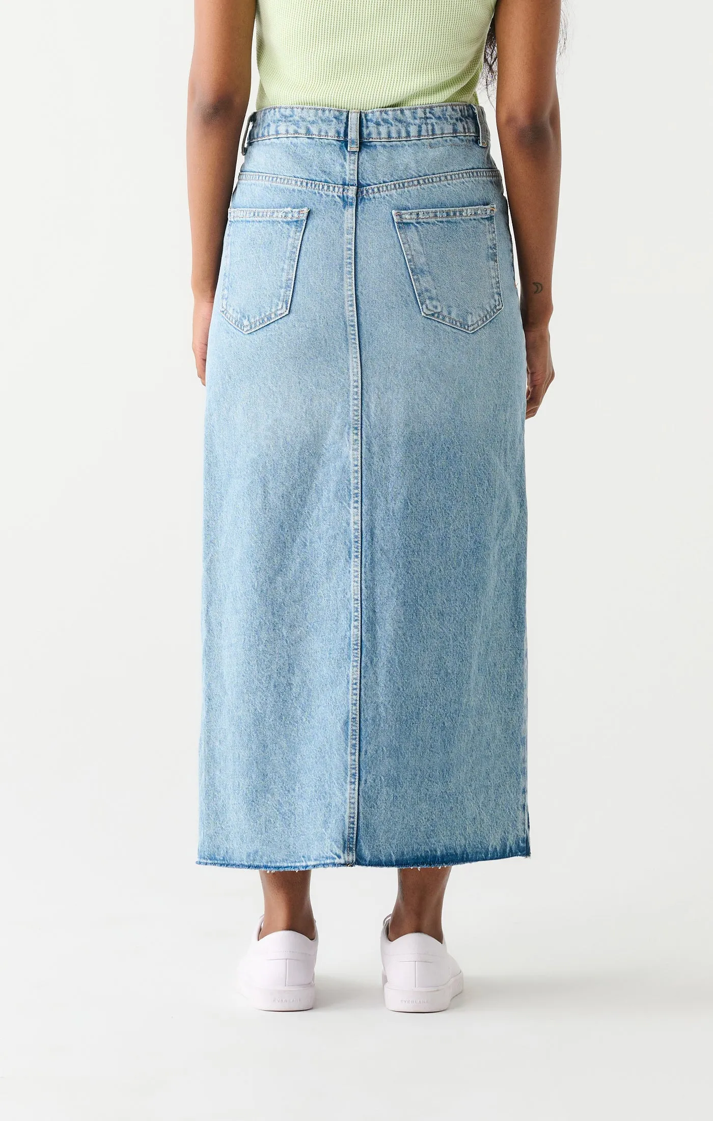 { DEX } Denim Skirt - PLUS ONLY