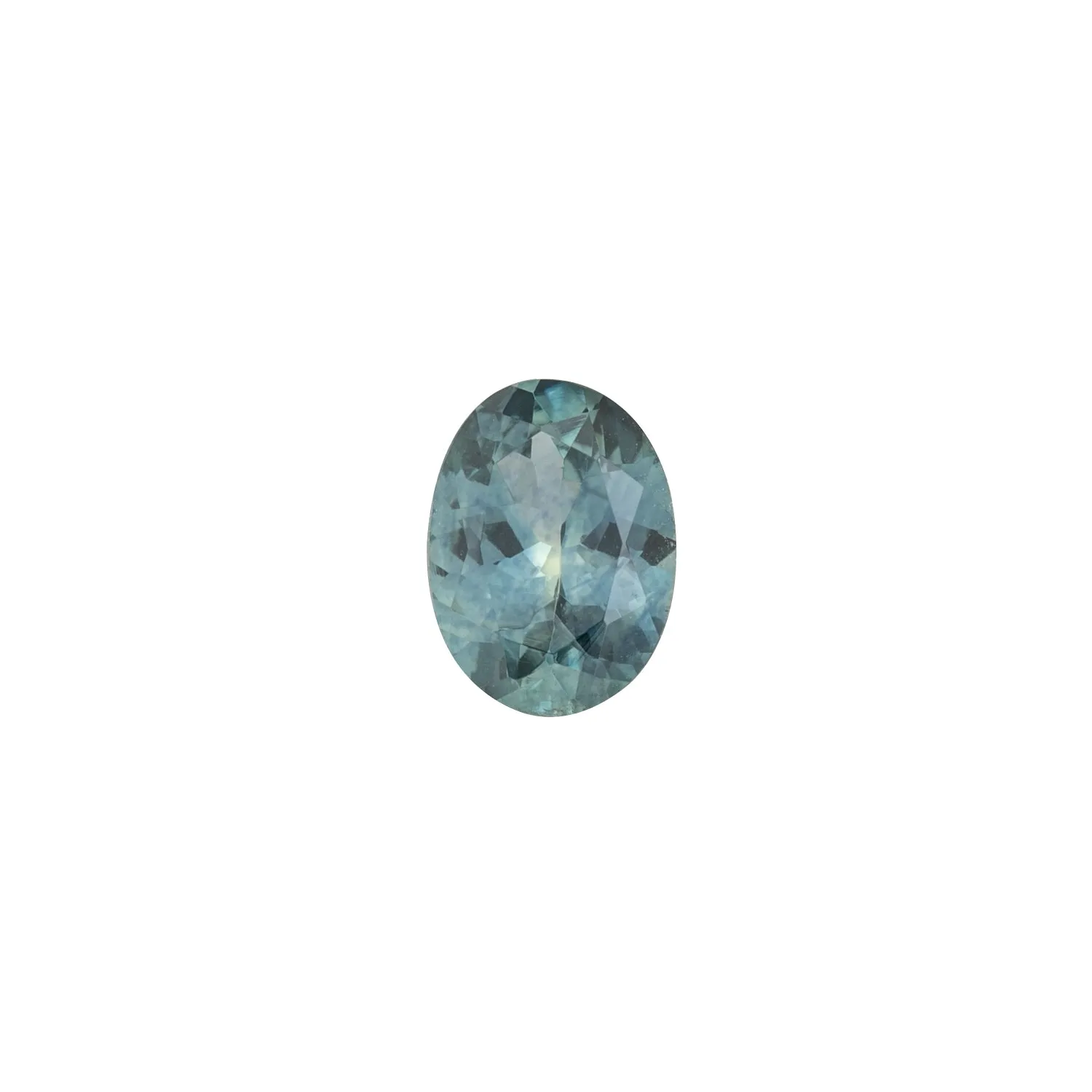 1.1ct Oval Cut Teal Blue Montana Sapphire SO443