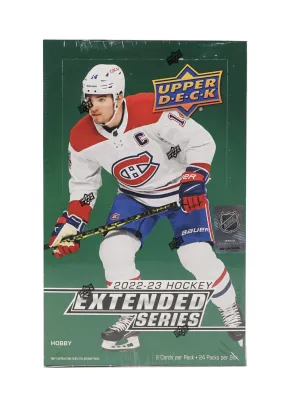 2022/23 Upper Deck Extended Series Hockey Hobby Box 24 Packs per Box, 8 Cards per Pack