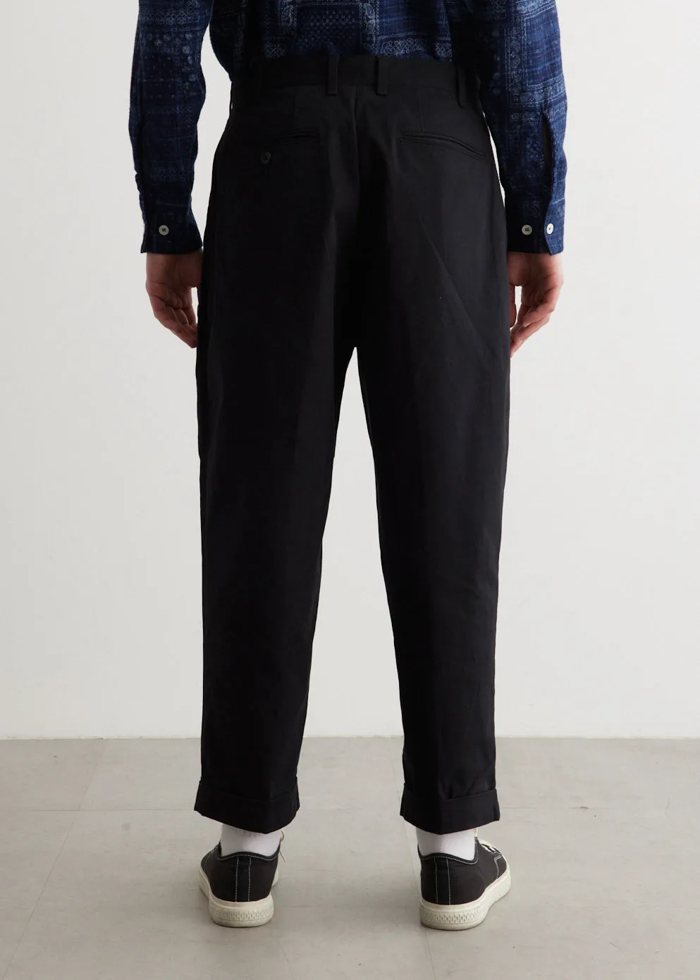 2Pleats Twill Pants