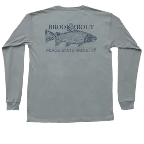 3 Forks Brookie Long Sleeve Pocket Tee