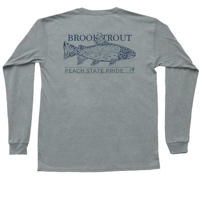 3 Forks Brookie Long Sleeve Pocket Tee