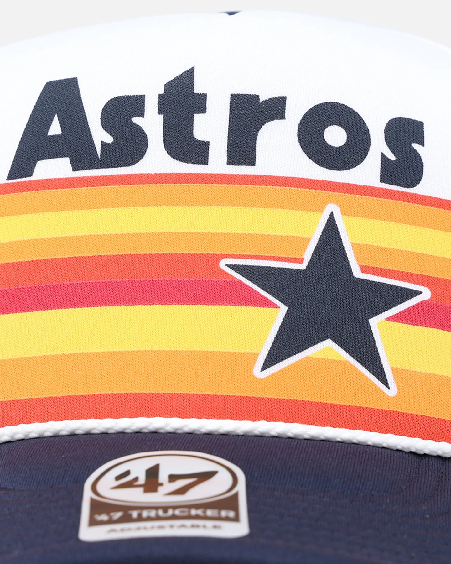 47 Brand Houston Astros Region Foam '47 Trucker Snapback Navy