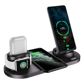 6 In 1 Wireless Charging for Multiple Devices