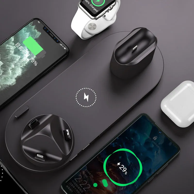 6 In 1 Wireless Charging for Multiple Devices