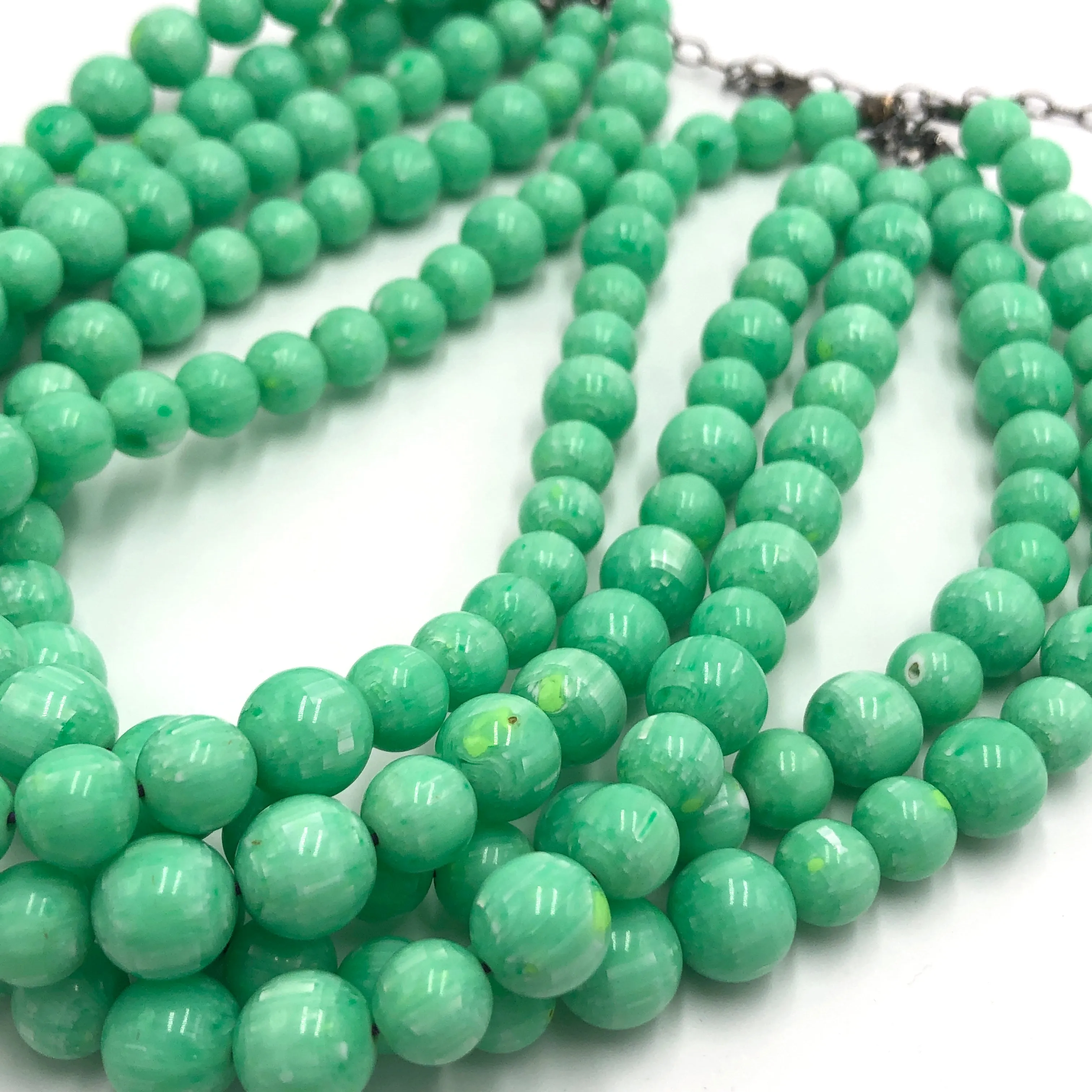 Acid Green Best Marbled Sylvie Necklace