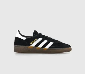 adidas Handball Spezial Core Black White Gum Trainers