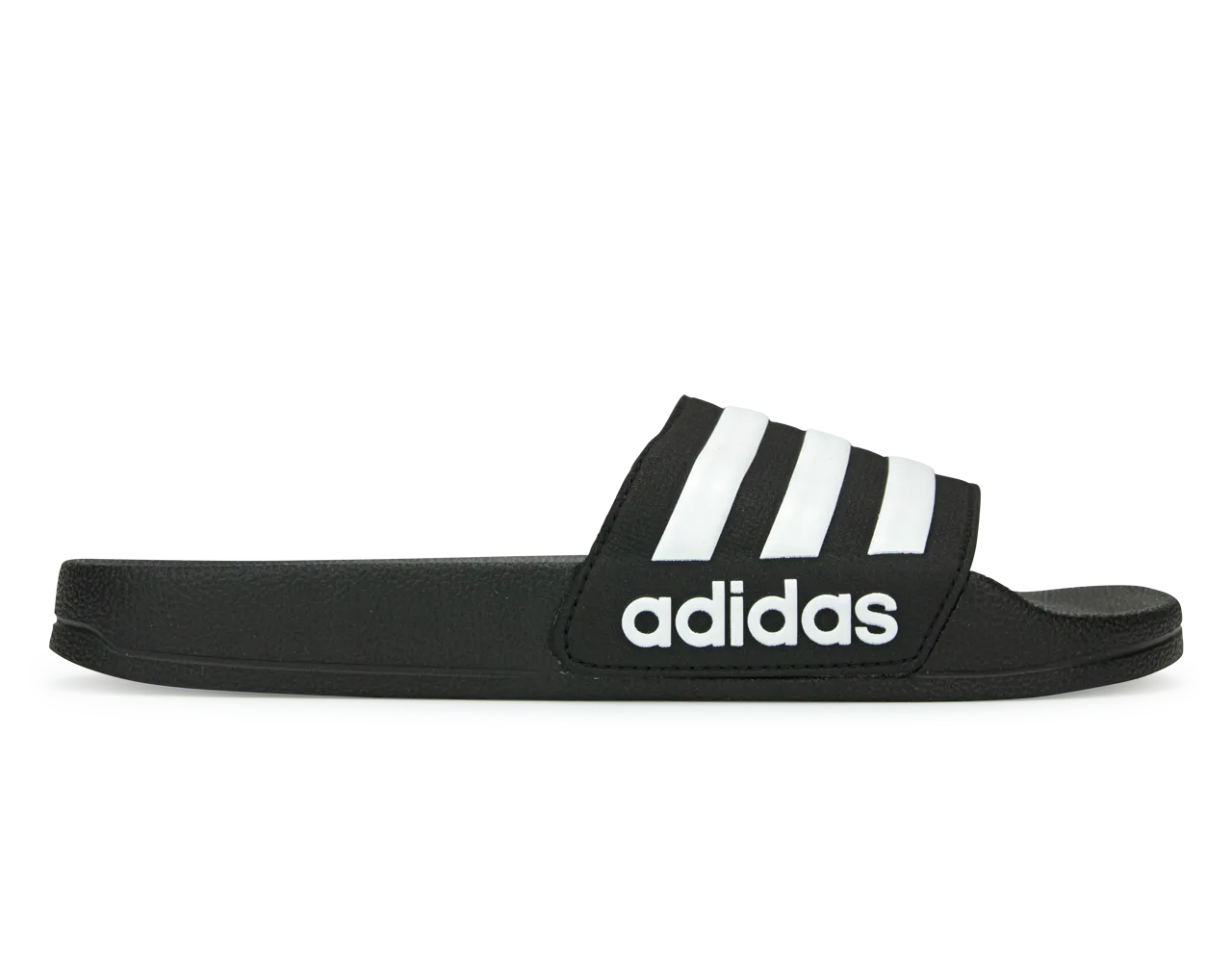 adidas Kids Adilette Shower Slides Black/White