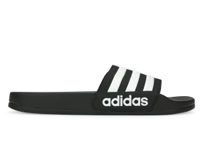 adidas Kids Adilette Shower Slides Black/White