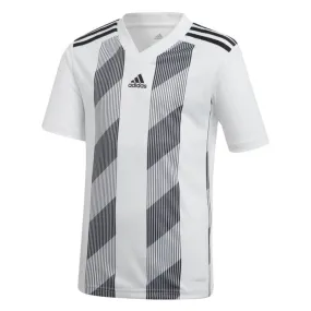 Adidas Youth Striped 19 Jersey (White/Black)