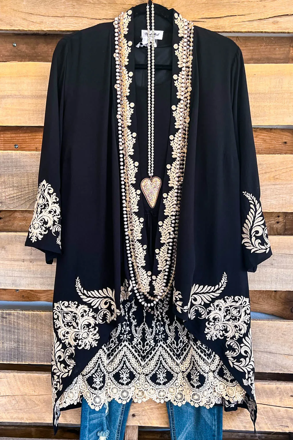 AHB EXCLUSIVE: Rise Of Romance Cardigan - Black