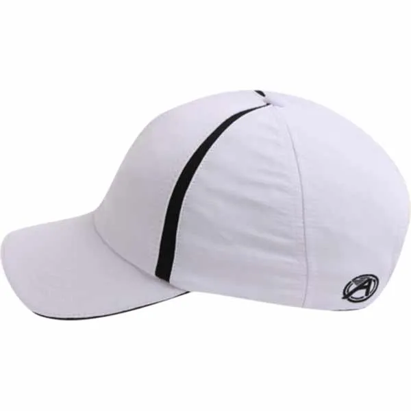 AHEAD Textured White/Black Poly Active Sport Cap