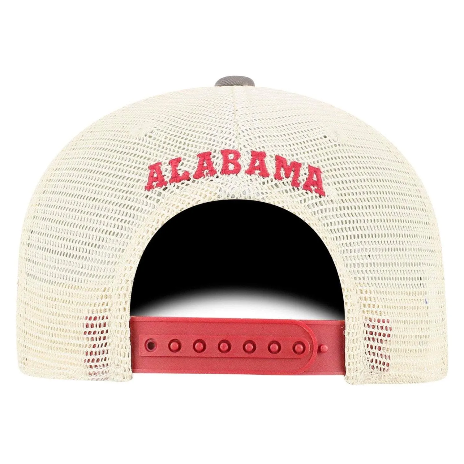 Alabama Crimson Tide TOW Red Offroad Retro Vault Logo Mesh Adj Hat Cap