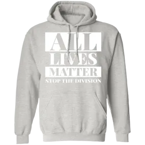 All lives matter Hoodie 8 oz.