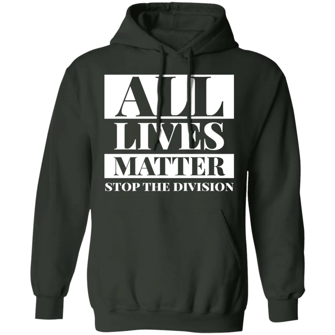 All lives matter Hoodie 8 oz.