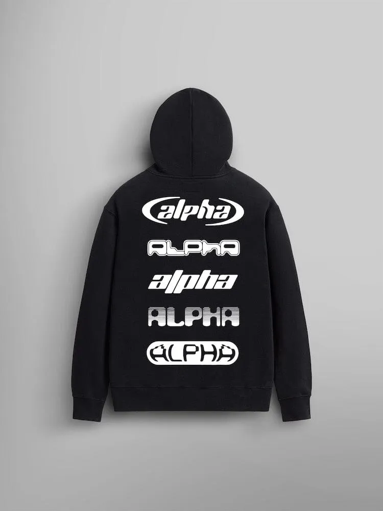 ALPHA LOGOS HOODIE