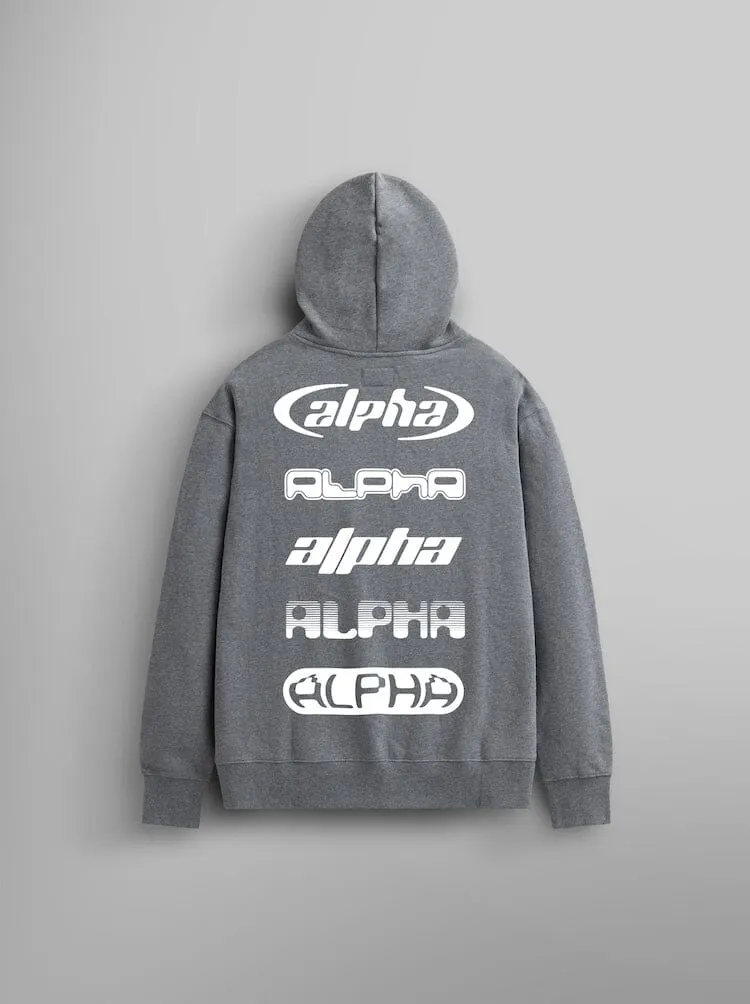 ALPHA LOGOS HOODIE