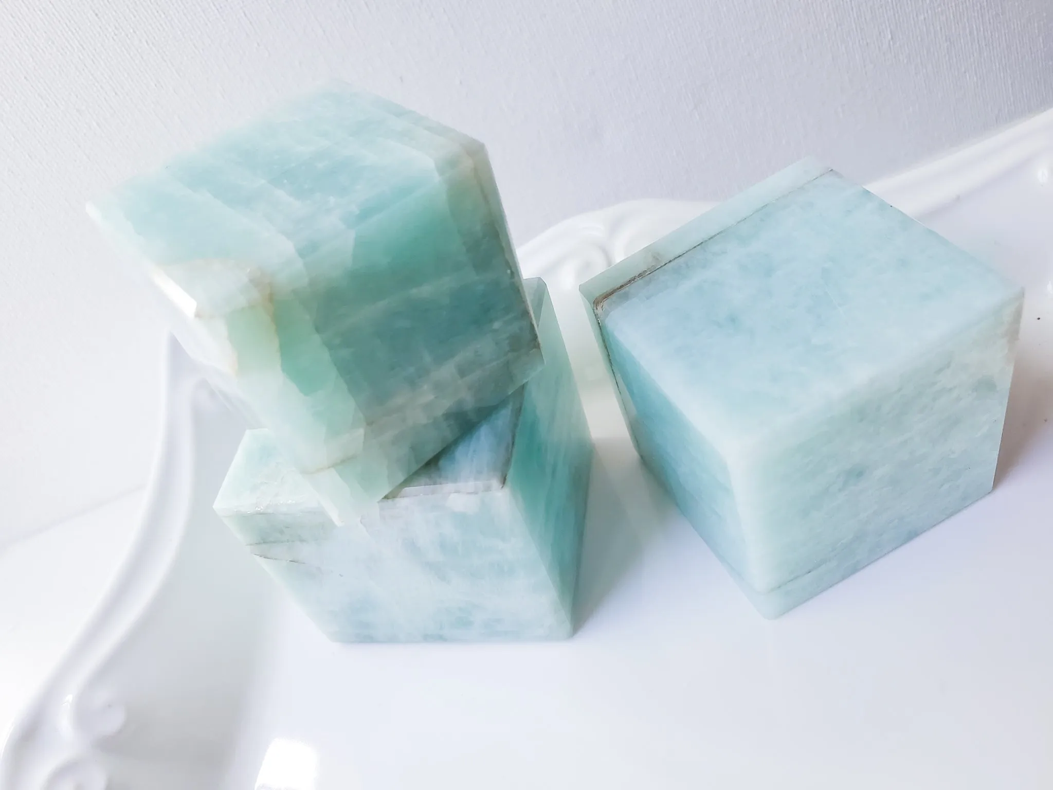 Amazonite Cube