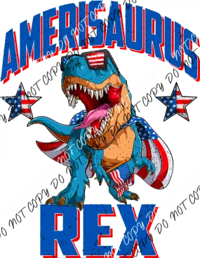 Amerisaurus Rex DTF Transfer