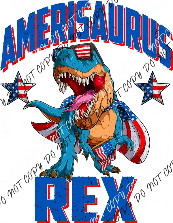 Amerisaurus Rex DTF Transfer