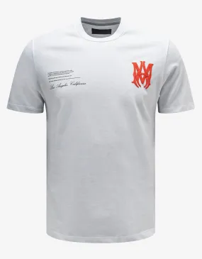 Amiri White Military Specs Stencil T-Shirt