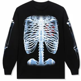 Anti Social Social Club Bones Long Sleeve Tee (Black)