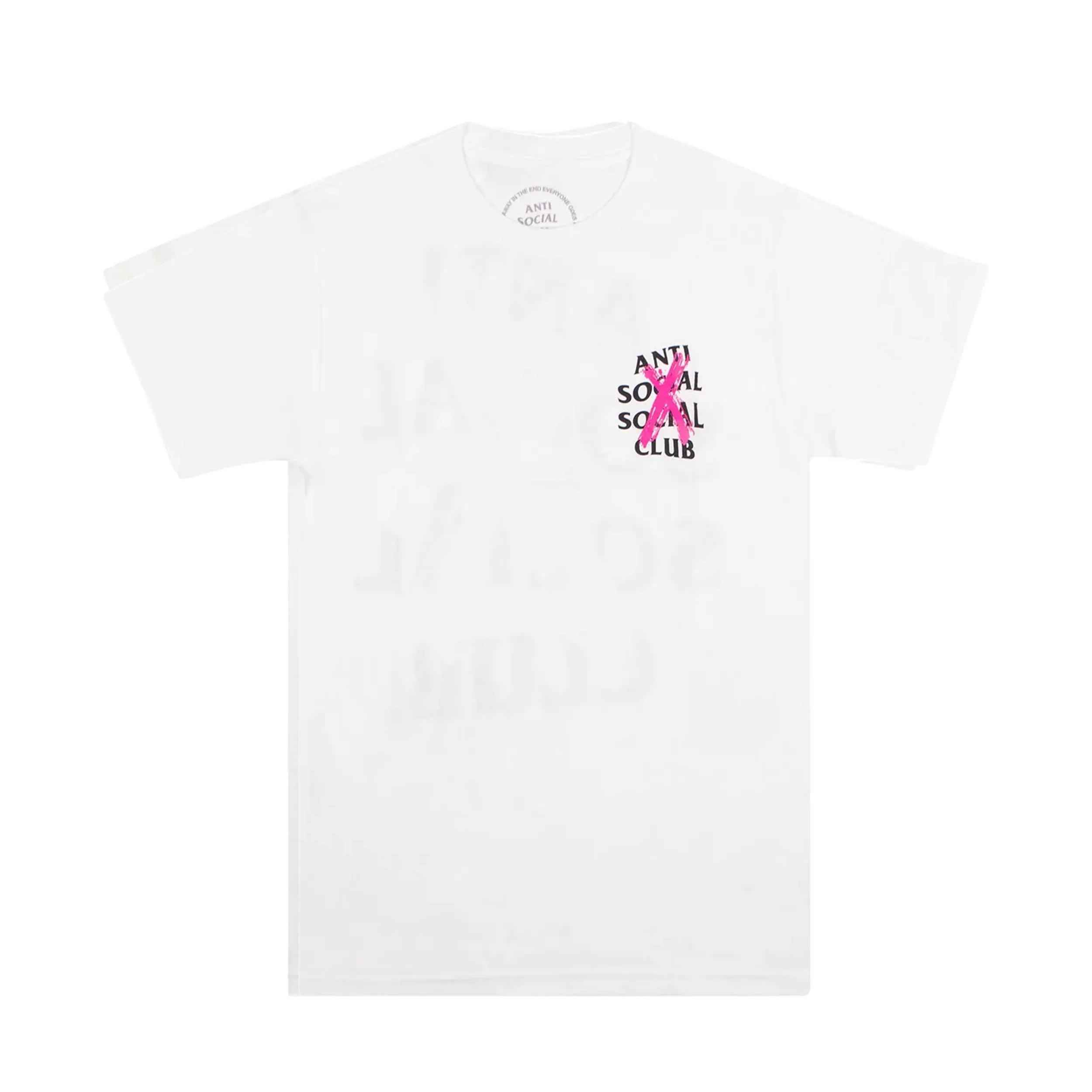 Anti Social Social Club Cancelled Tee White