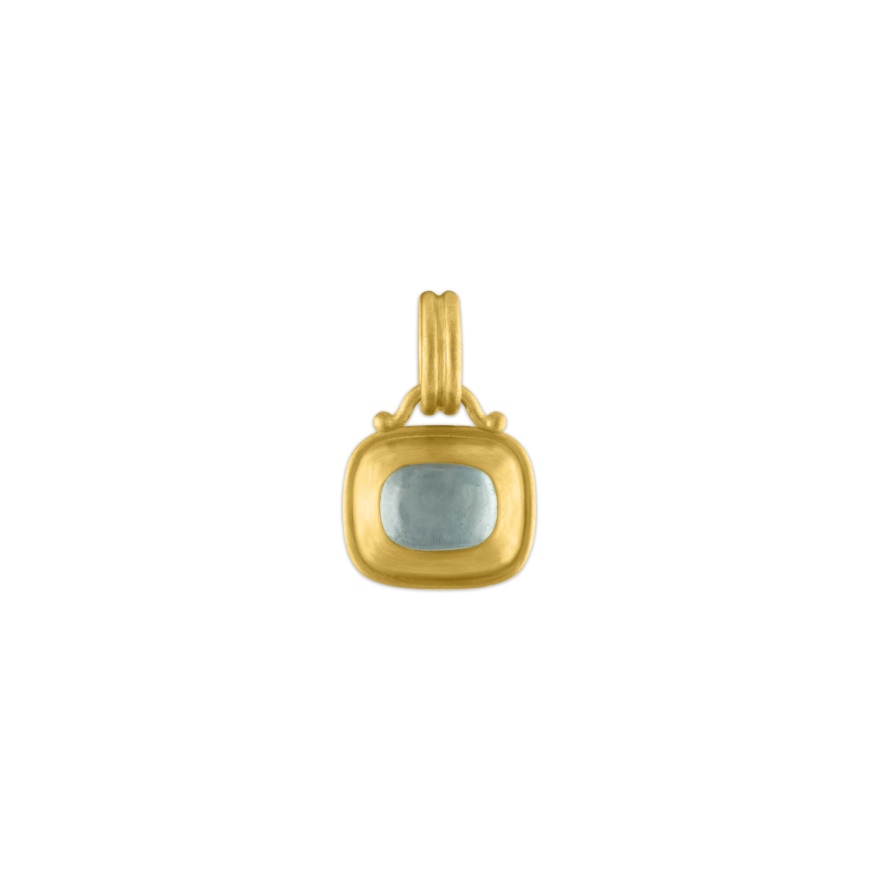 Aquamarine Capsa Pendant