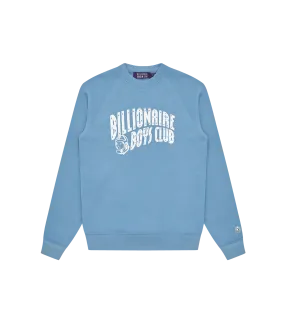 ARCH LOGO CREWNECK - SKY BLUE