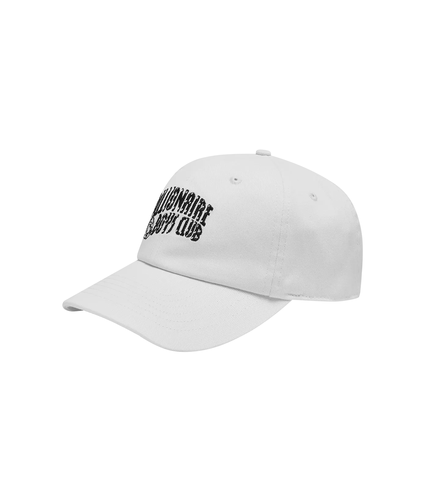 ARCH LOGO CURVED VISOR CAP - WHITE