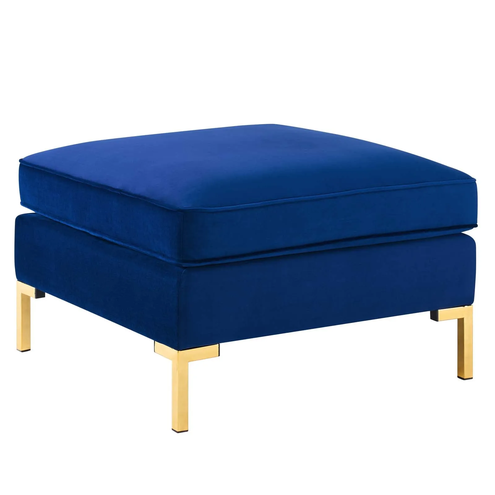 Ardent Performance Velvet Ottoman