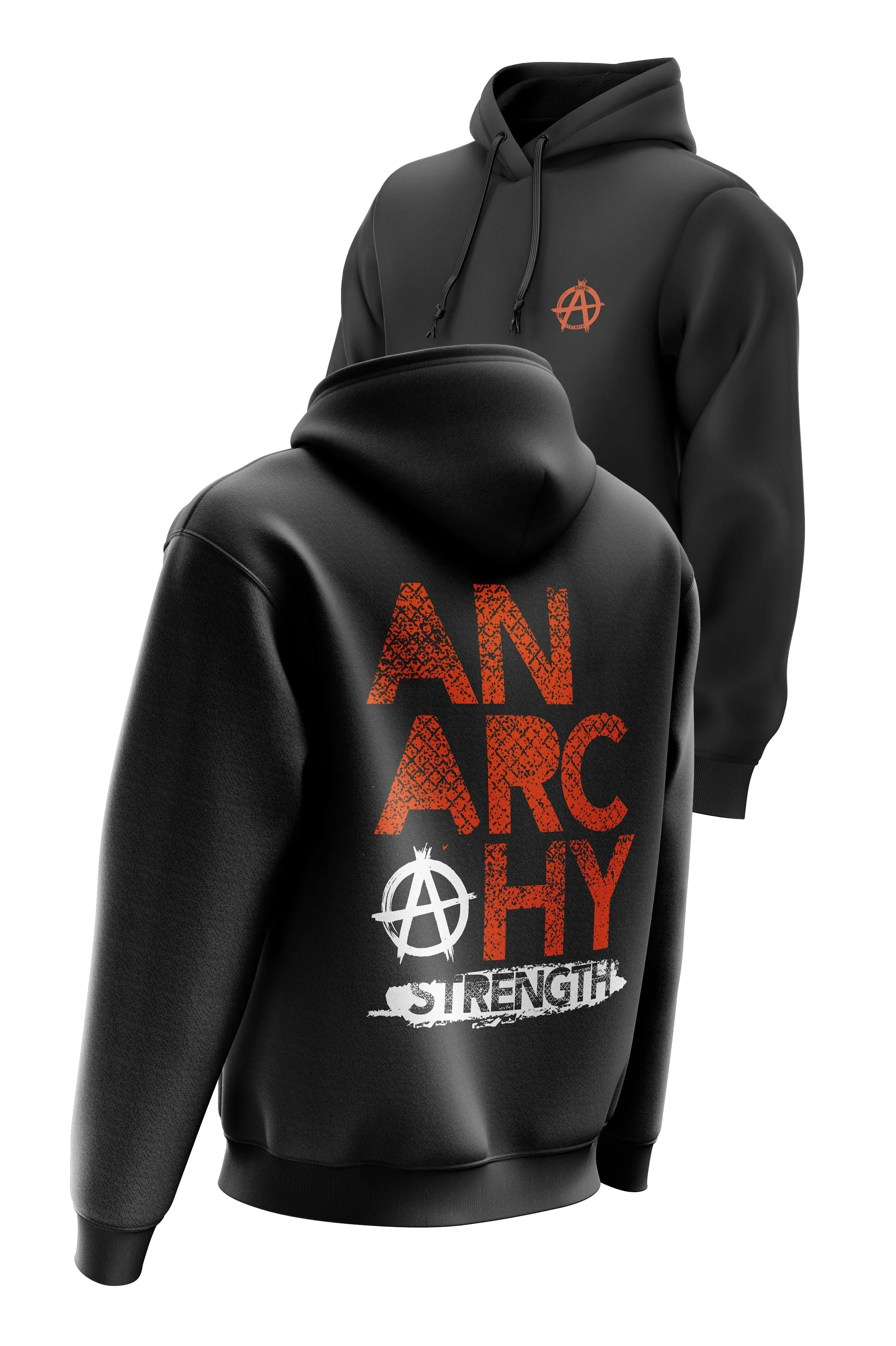 AS 'AGAINST THE FENCE' HOODIE   TEE COMBO - BLACK