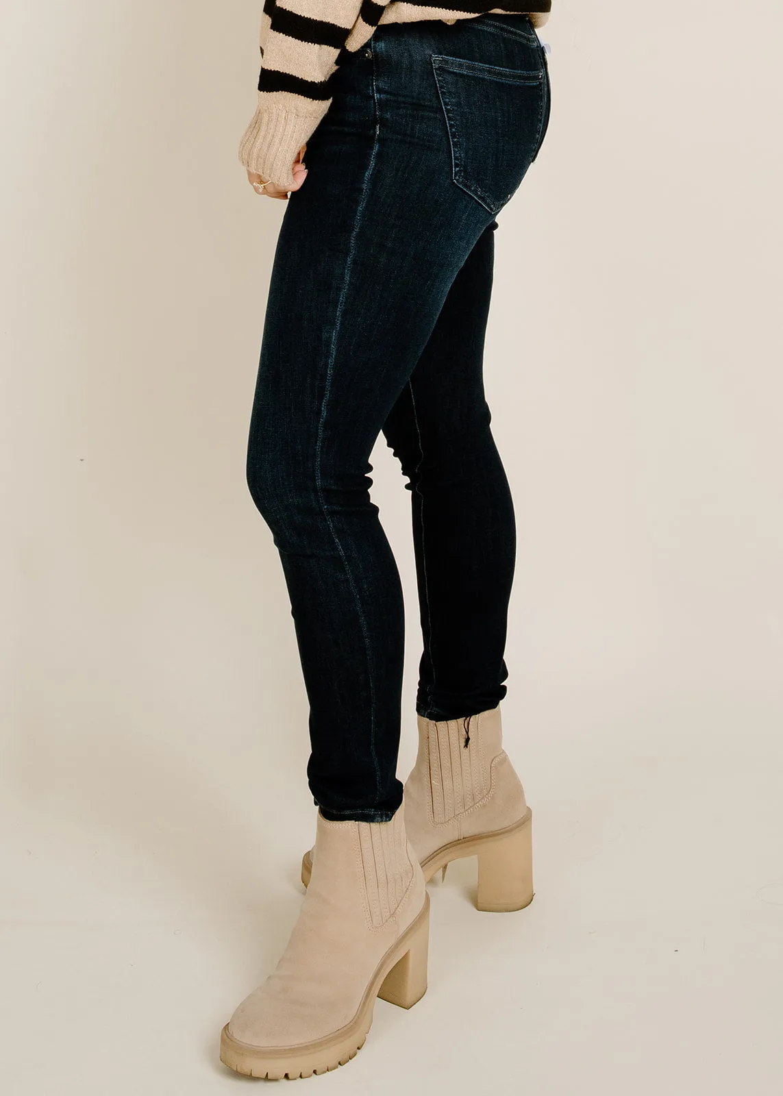 Audrey Mid Rise Skinny - Campus