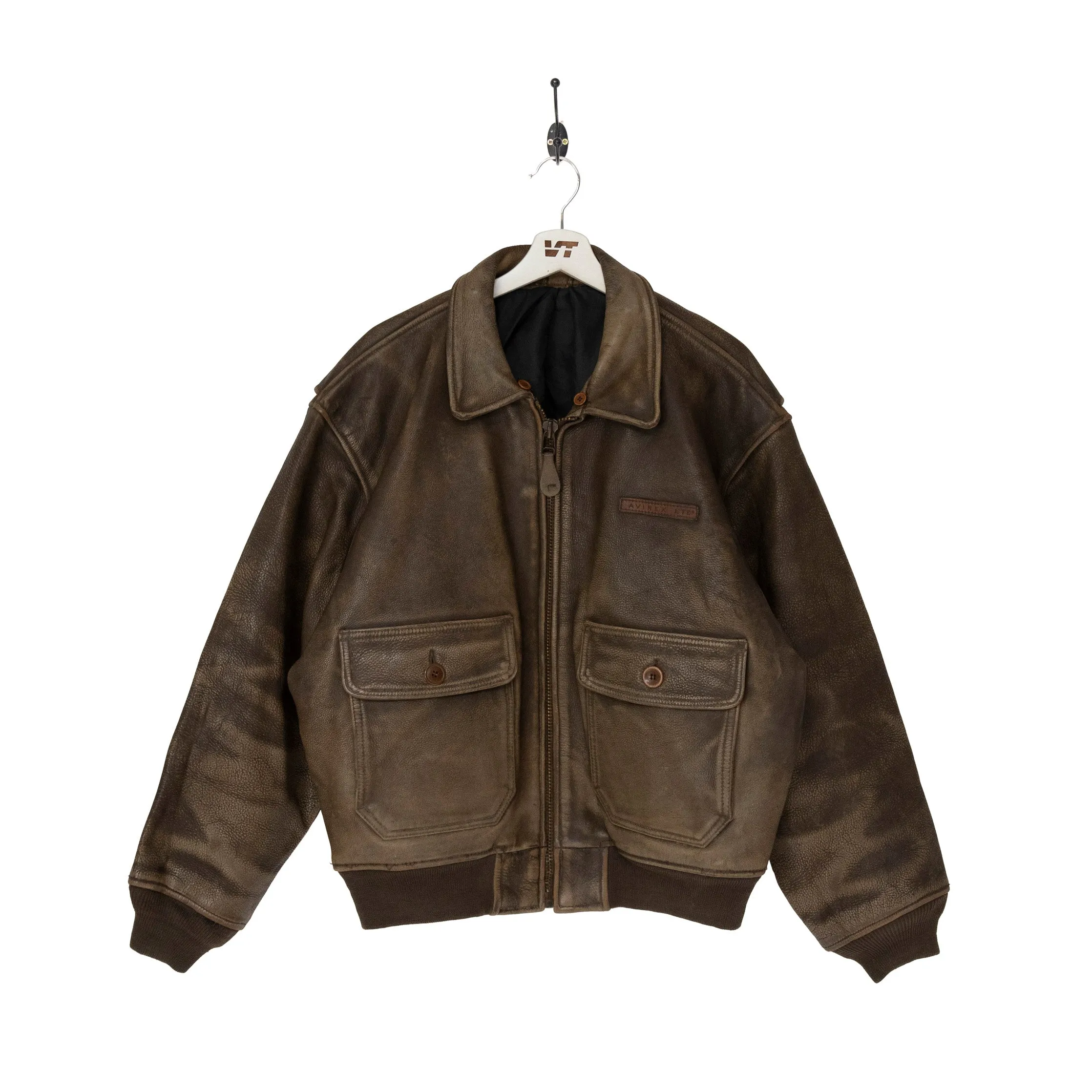 Avirex Classic Heavyweight Leather Aviation Bomber