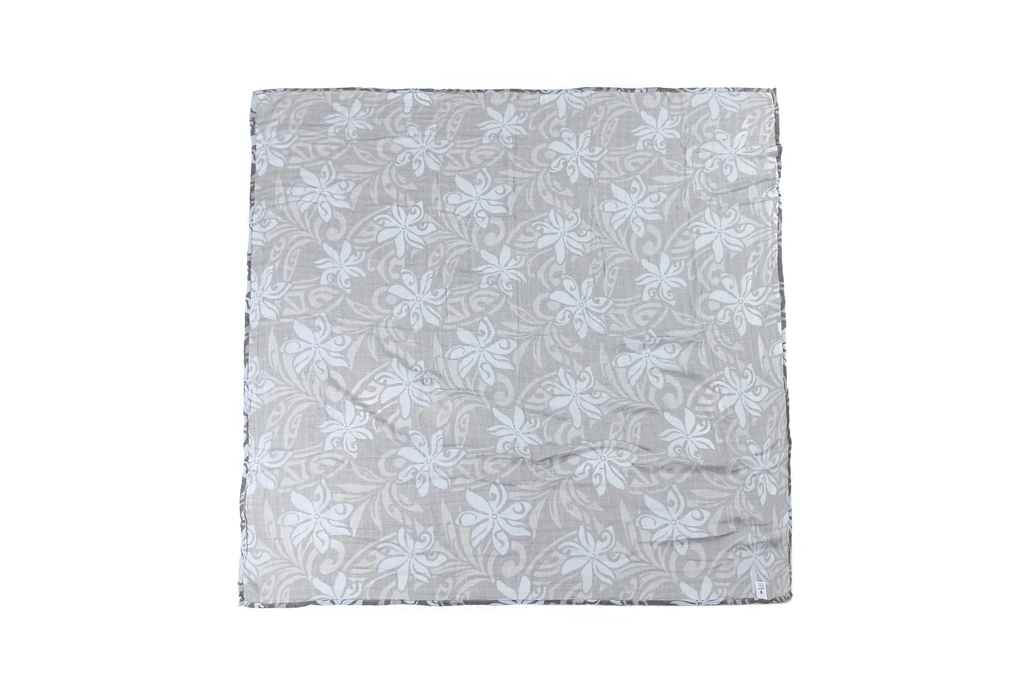 Baby Muslin Swaddle Tiare Infinity Grey