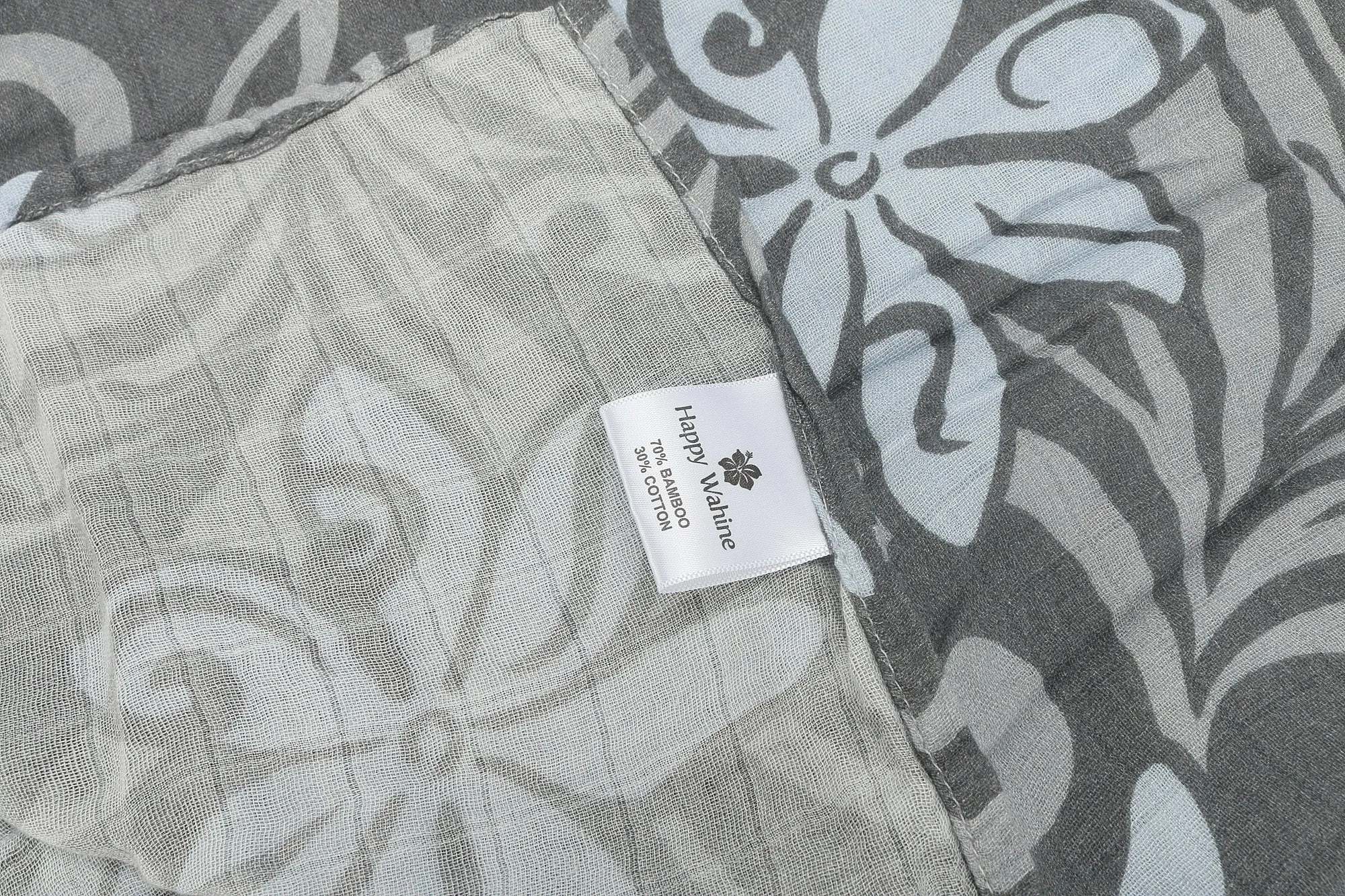 Baby Muslin Swaddle Tiare Infinity Grey