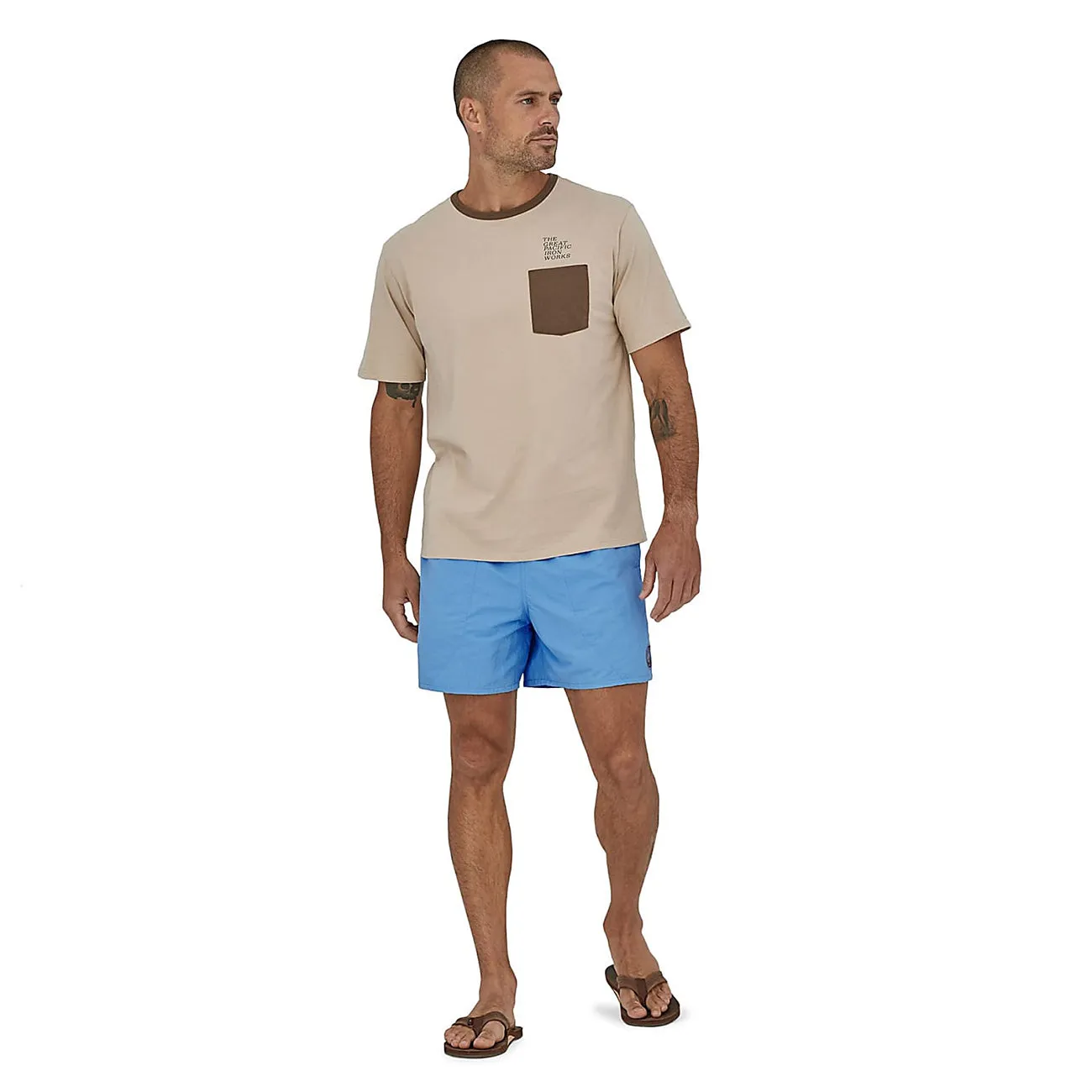 Baggies Shorts 5" - Clean Currents Patch/Lago Blue