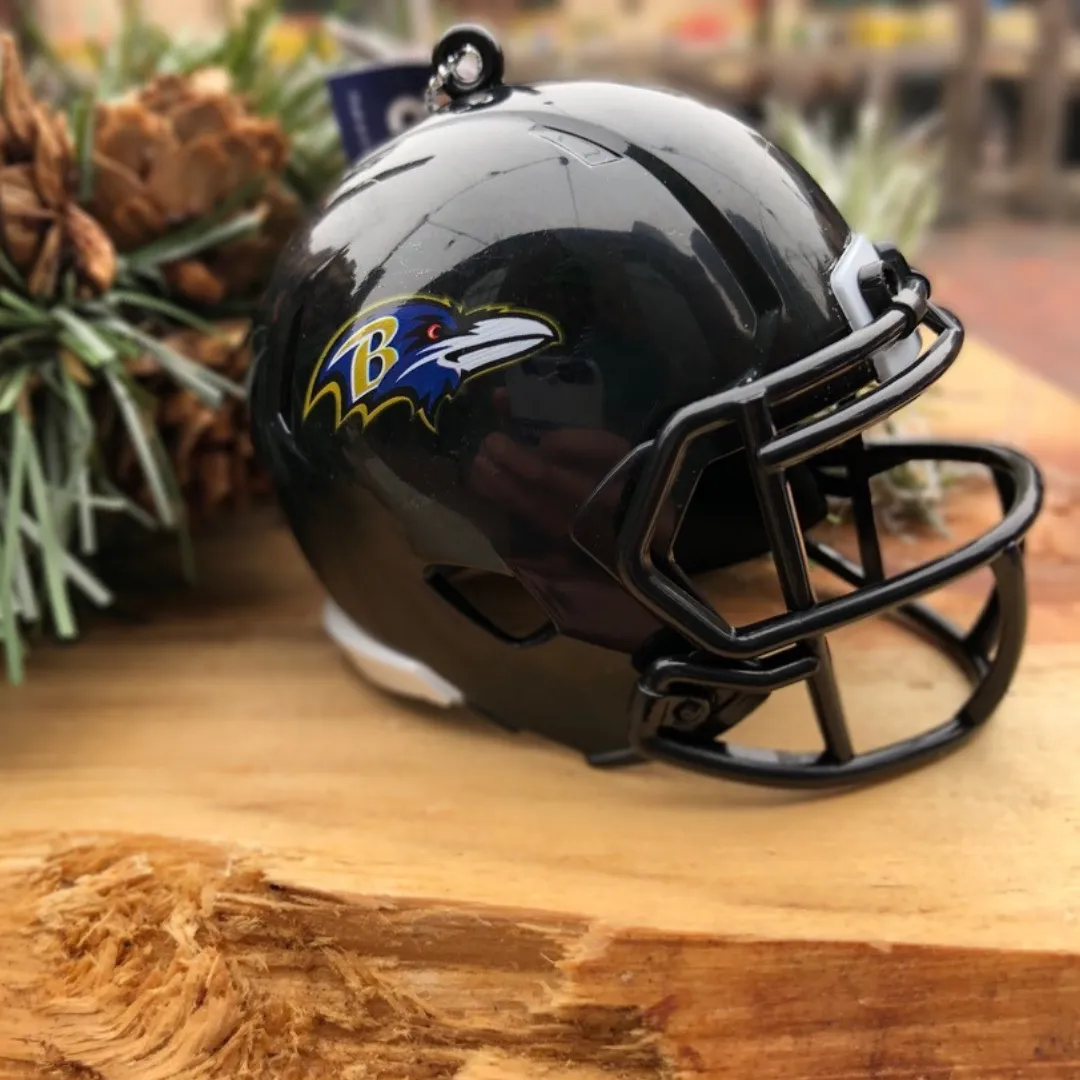 Baltimore Ravens NFL Helmet Ornament