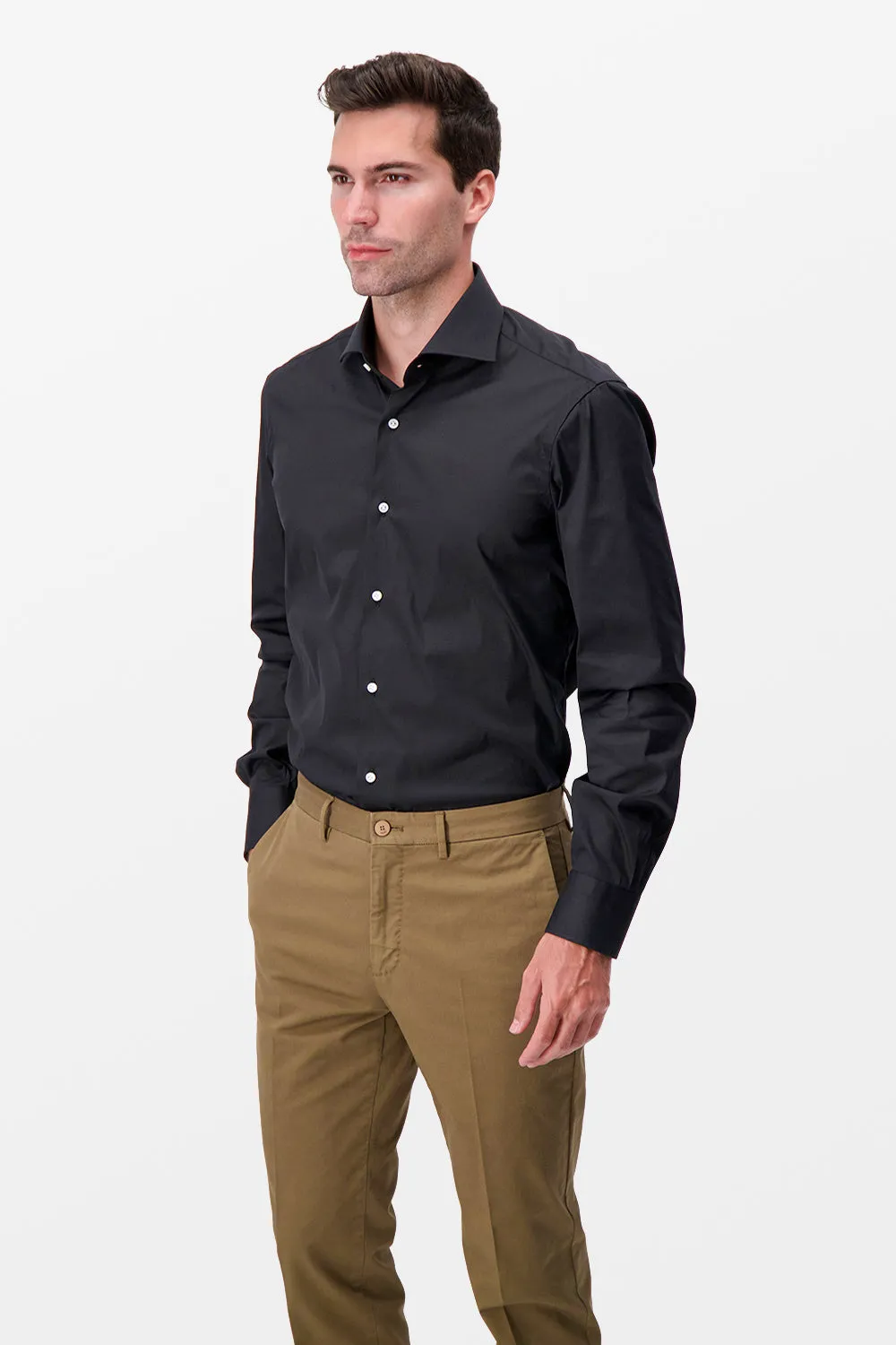 Barba Napoli Black Classic Shirt