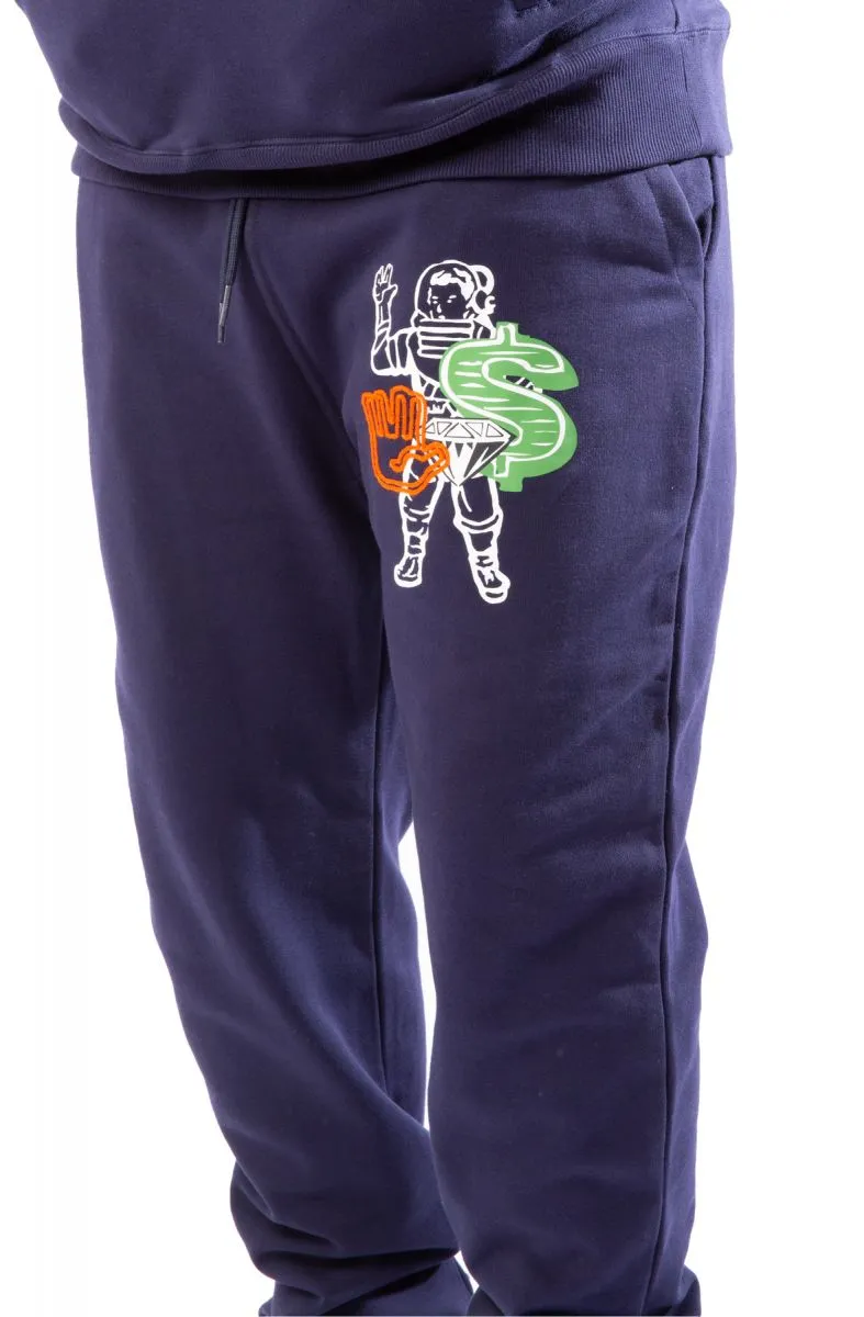 BBC NAVY BLUE CYCLE SWEATPANT