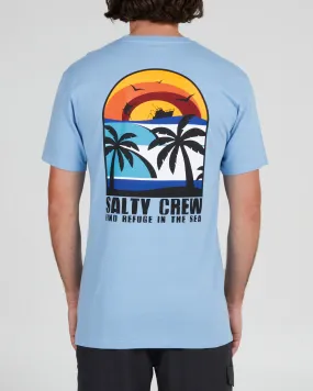 Beach Day Marine Blue S/S Premium Tee