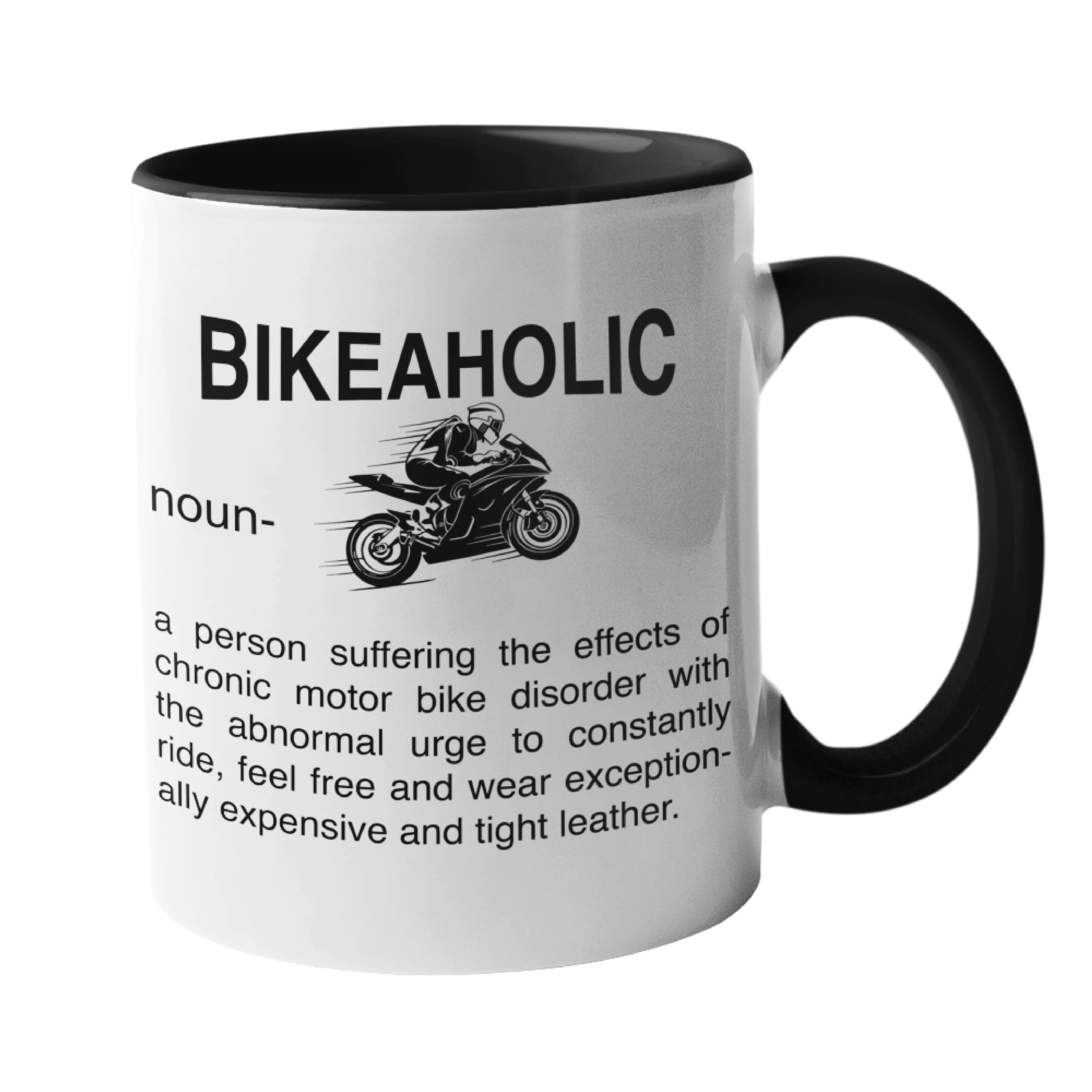 Bikeaholic Motorbikes Mug