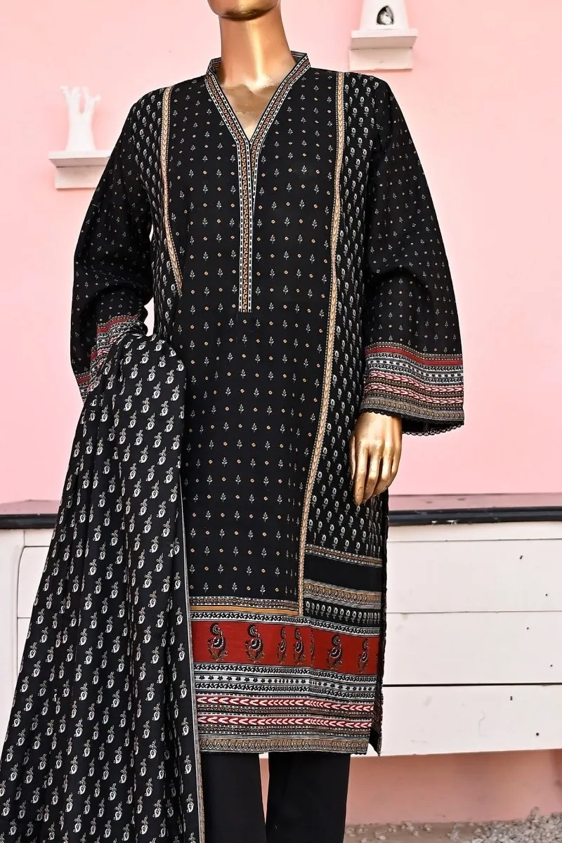 Bin Saeed Khaddar 3 Piece Suit BIN137