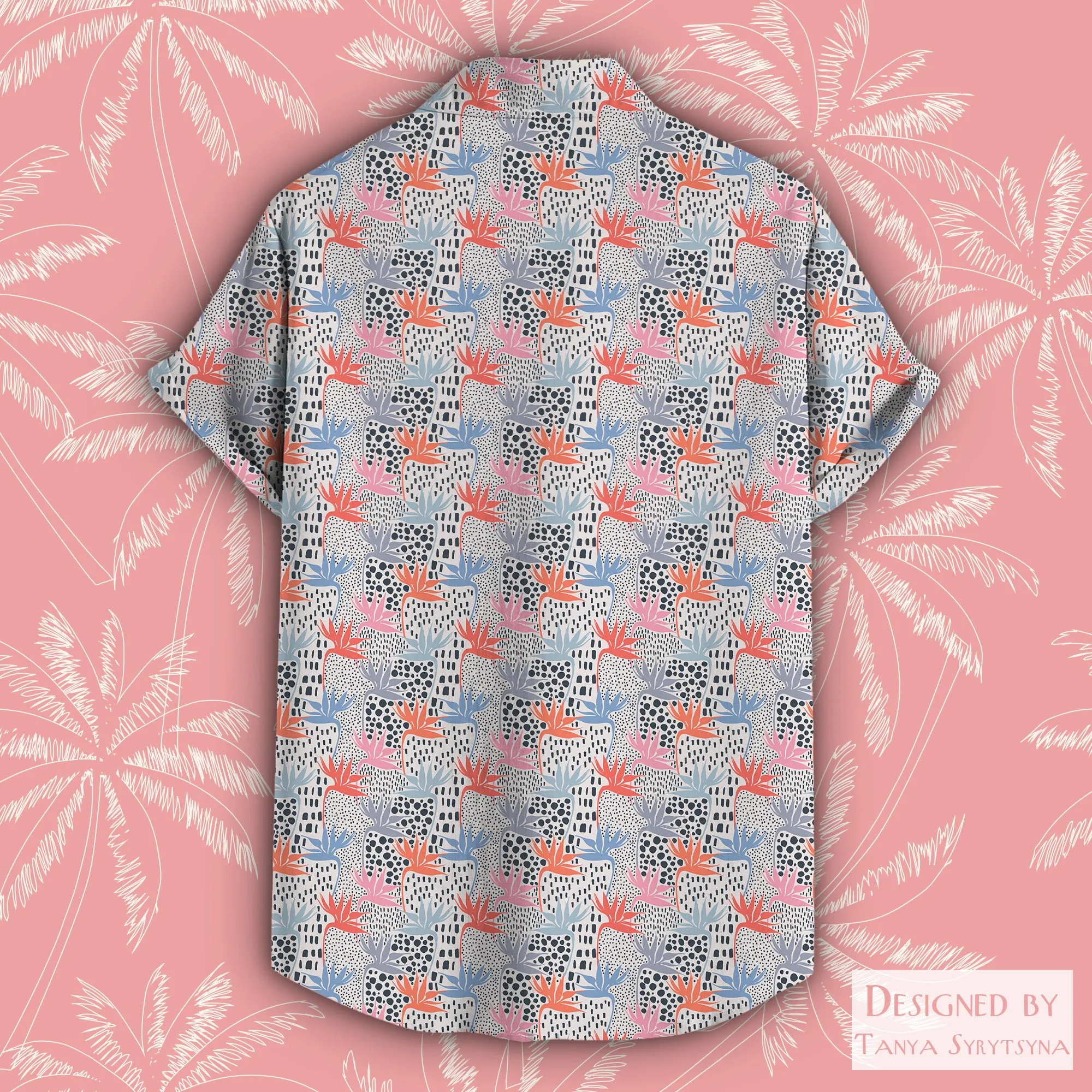 Birds of Paradise Hawaiian Shirt