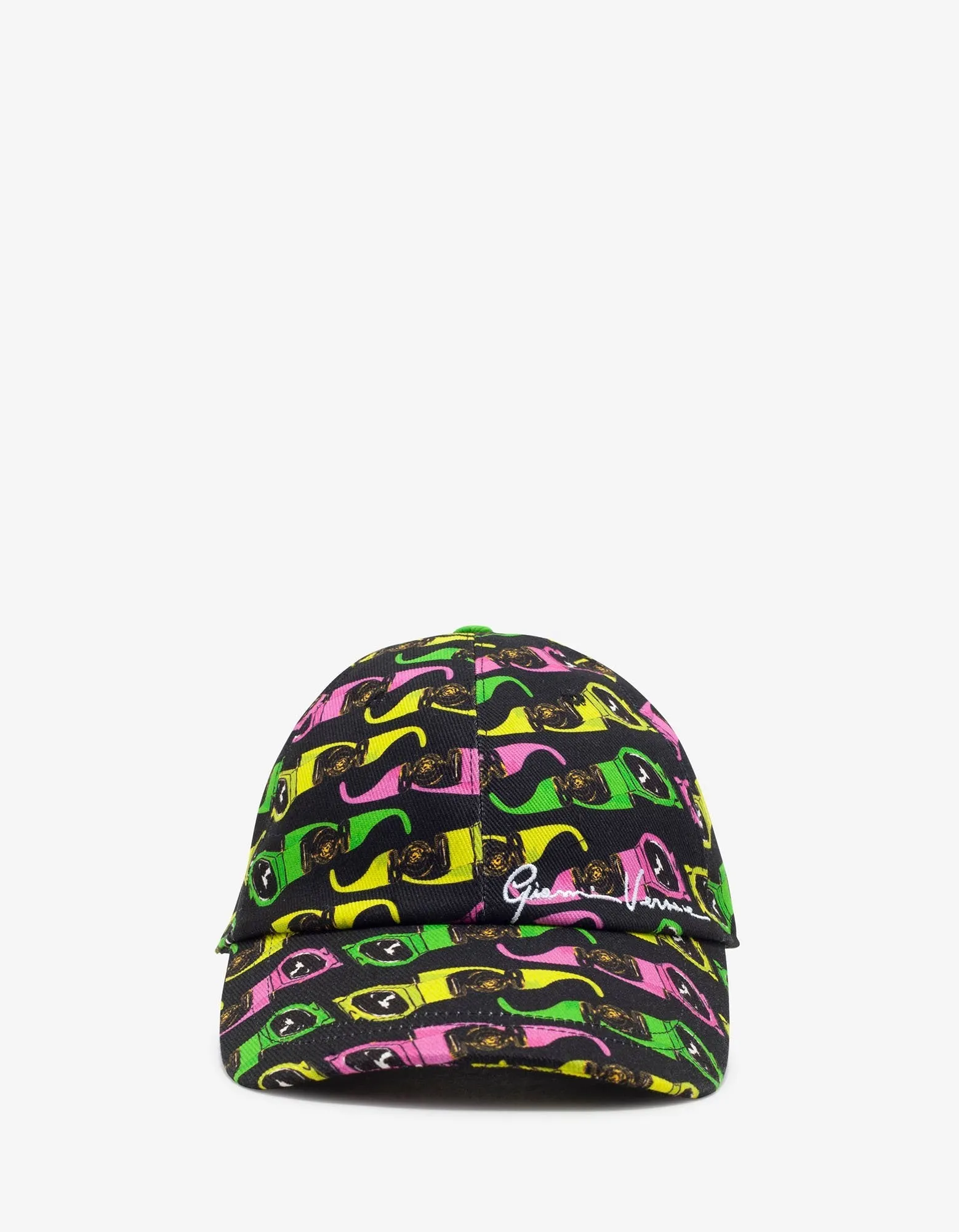 Black Biggie Sunglasses Print Cap -