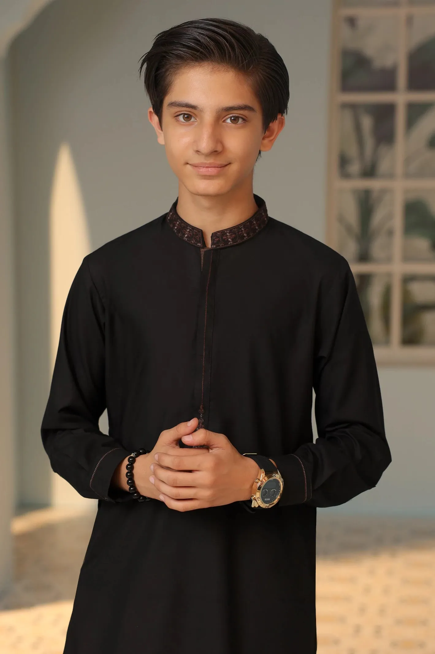 Black Boys Shalwar Suit