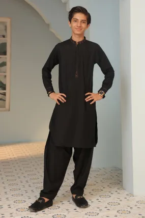 Black Boys Shalwar Suit