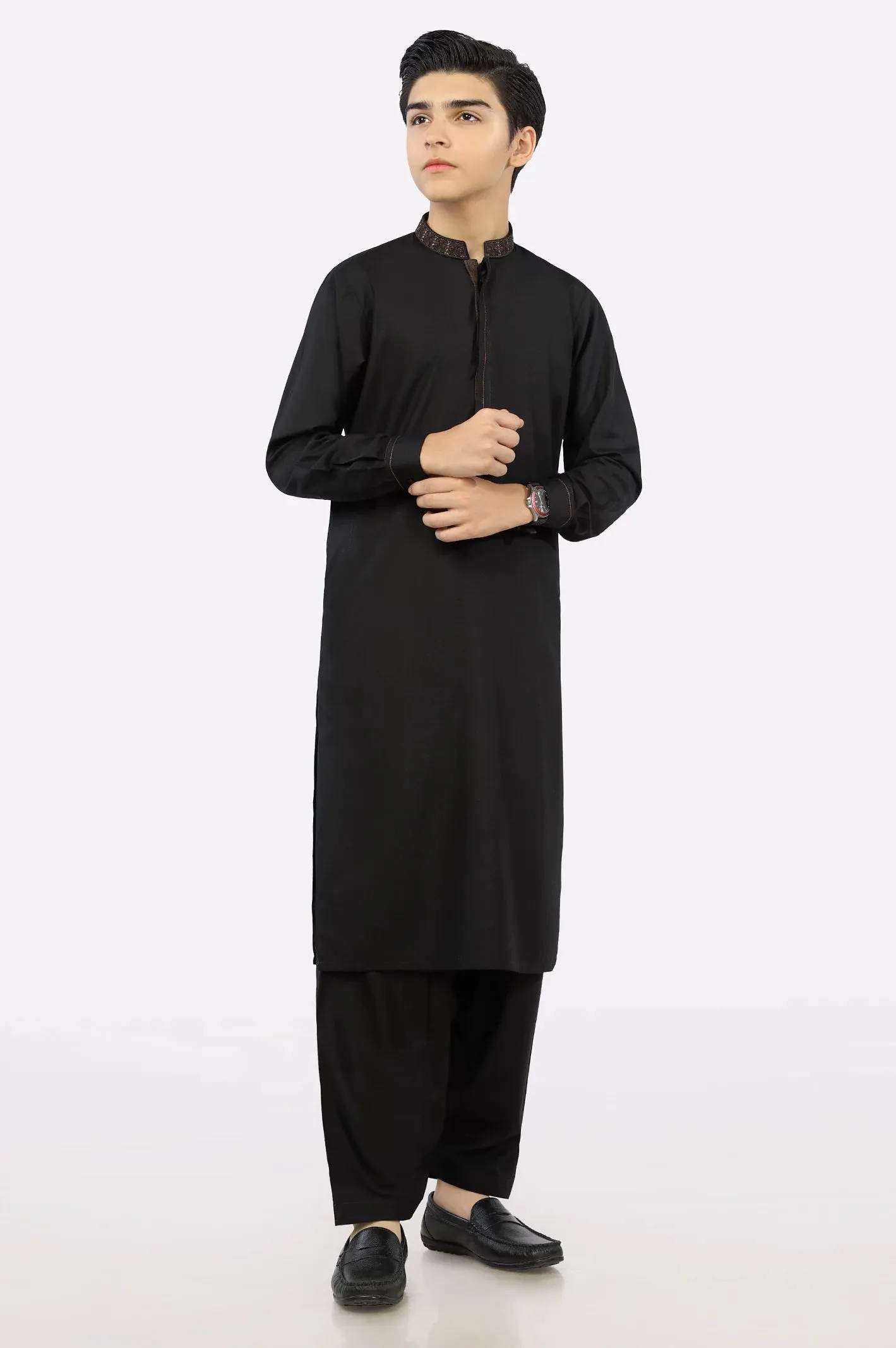 Black Boys Shalwar Suit