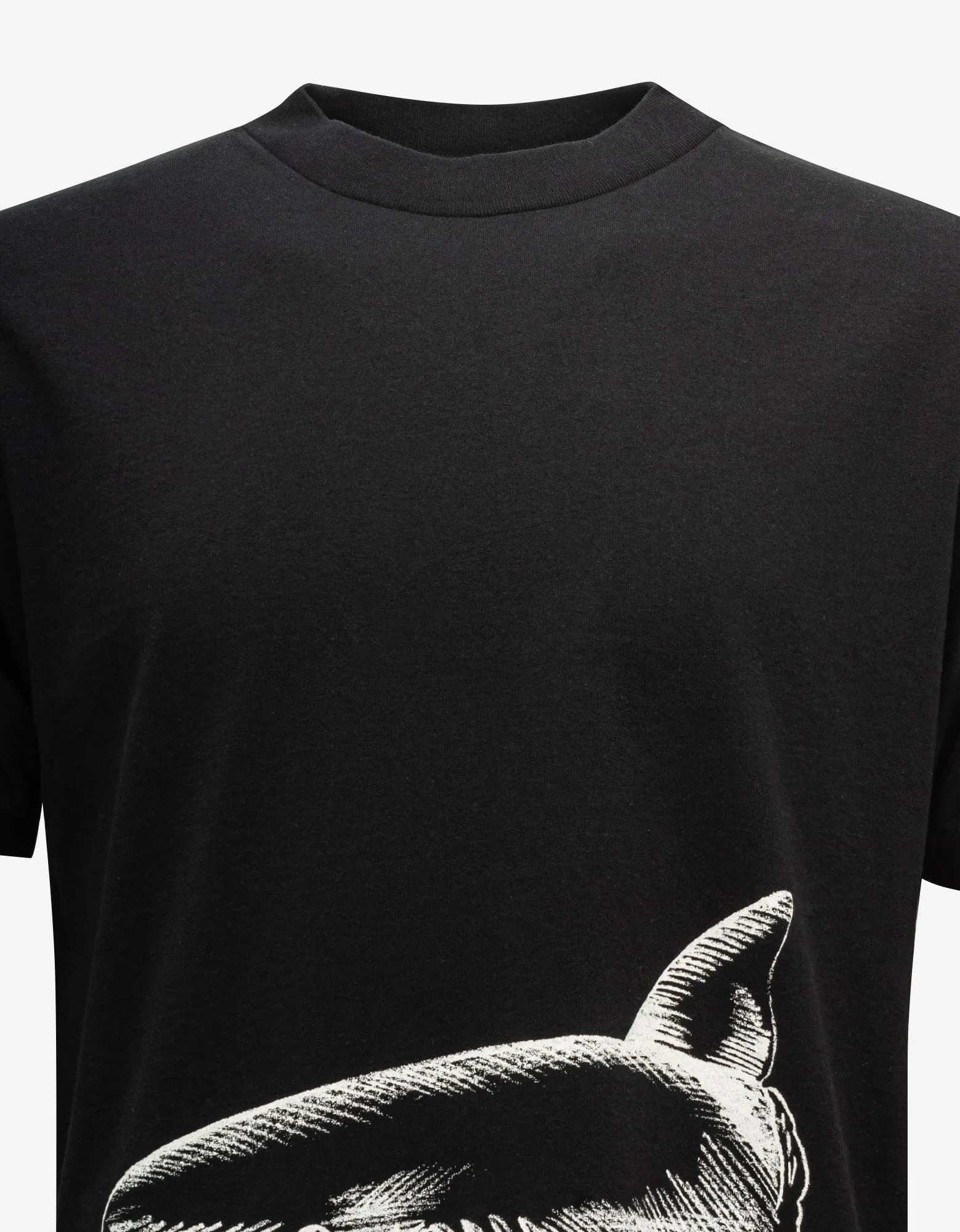 Black Broken Shark Classic T-Shirt