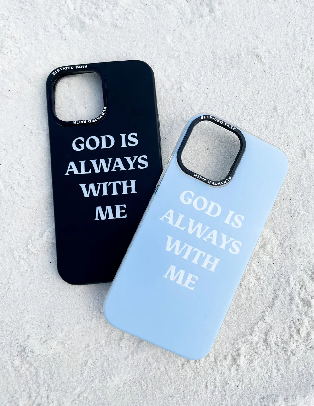 Black God is Always With Me Phone Case